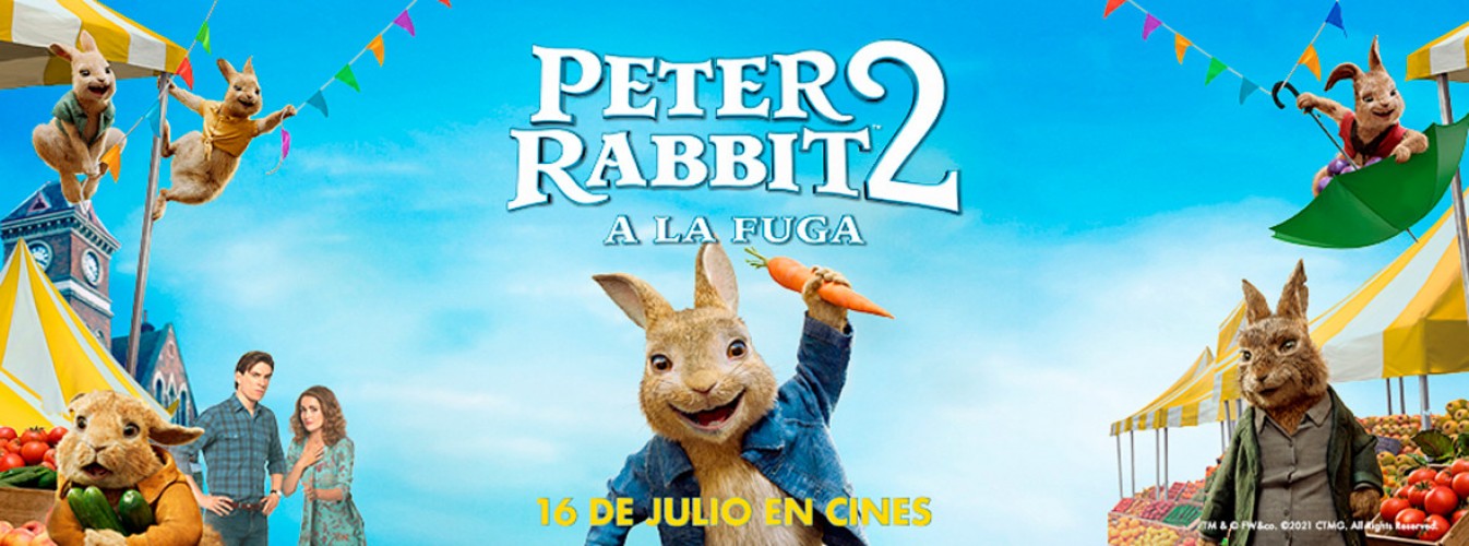 Peter Rabbit 2: A la fuga en Cristal Cines de Lugo