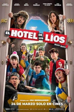 Película El hotel de los líos en Cines Cristal Lugo