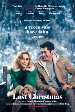 Película Last Christmas en Cristal Cines de Lugo