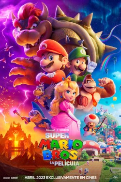 Película Super Mario Bros: La película en Cines Cristal Lugo