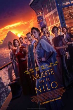 Película Muerte en el Nilo en Cines Cristal Lugo