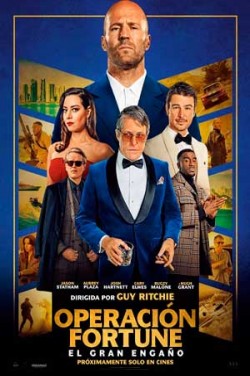 Película Operación Fortune: El gran engaño hoy en cartelera en Cines Cristal de Lugo