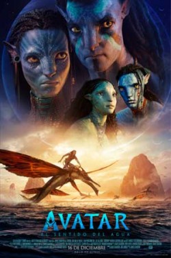 Película Avatar: El sentido del agua en Cines Cristal de Lugo
