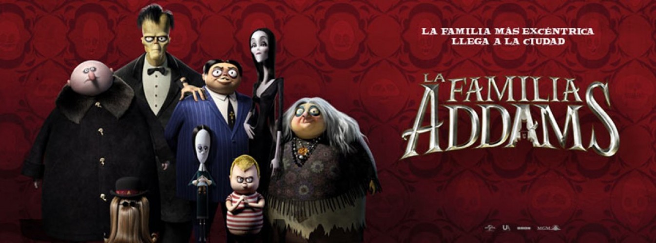 La familia Addams en Cristal Cines de Lugo