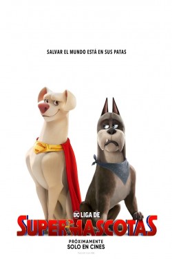 Película DC Liga de supermascotas hoy en cartelera en Cines Cristal de Lugo