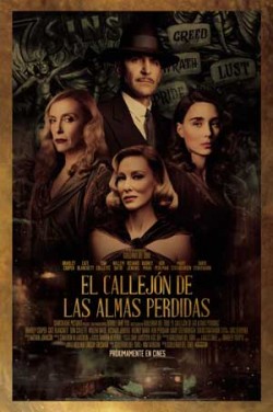 Película El callejón de las almas perdidas en Cines Cristal de Lugo