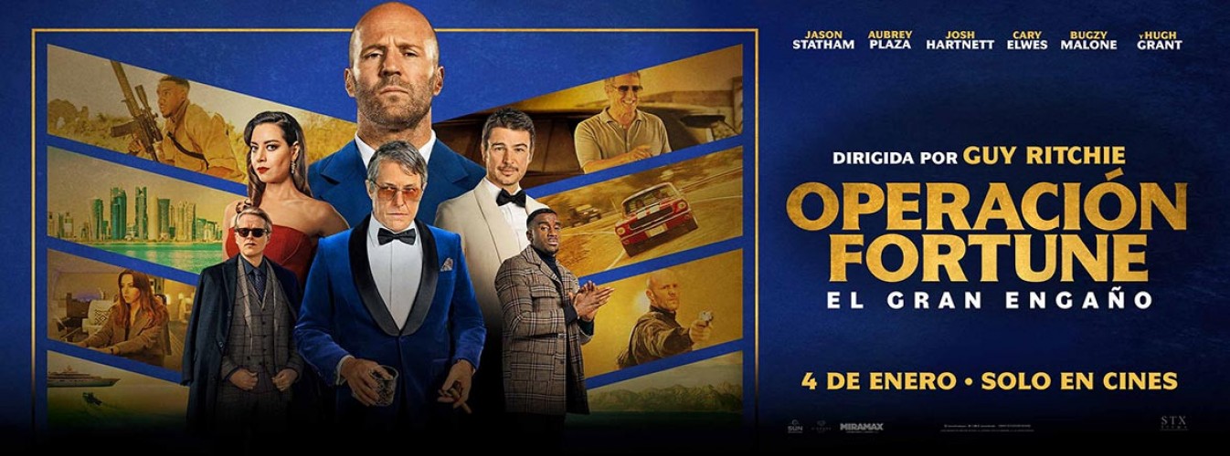 Película destacada Operación Fortune: El gran engaño en Cines Cristal de Lugo