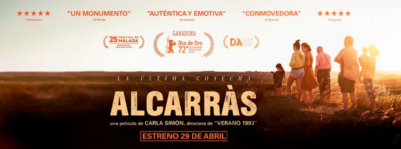 Película destacada Alcarràs en Cines Cristal de Lugo