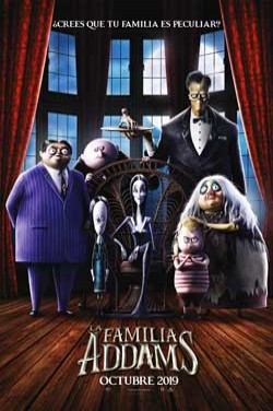 Película La familia Addams en Cristal Cines de Lugo