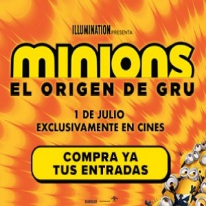 Promoción Minions: El origen de Gru en Cines Cristal de Lugo