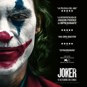 Promoción Joker en Cristal Cines de Lugo