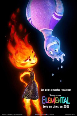 Película Elemental hoy en cartelera en Cines Cristal de Lugo
